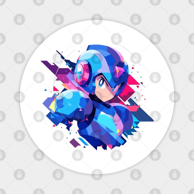 megaman Magnet by skatermoment